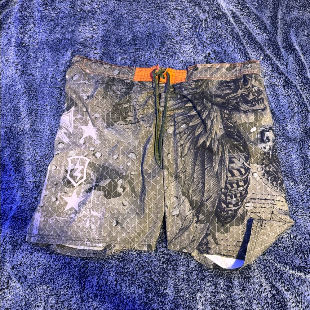 Vintage MMA Elite swim trunks